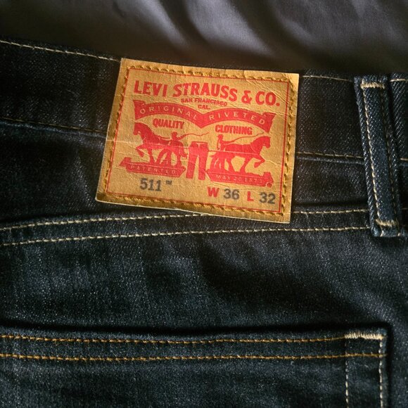511 LEVIS STRAUSS & CO JEANS - Picture 1 of 4